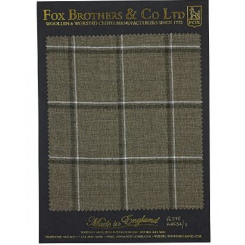 The Khaki Double Windowpane CODE: FS575 A2532/11